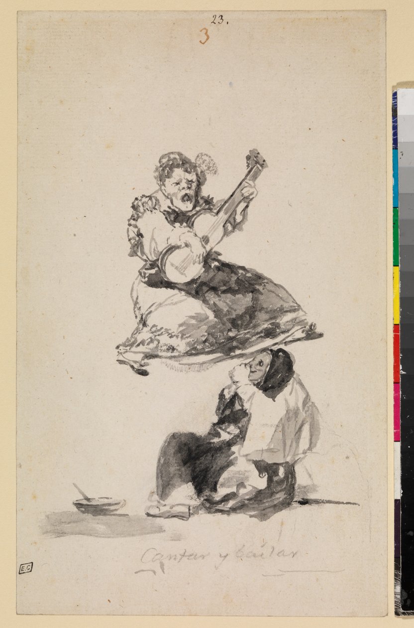 Laulua ja tanssia tekijältä Francisco de Goya