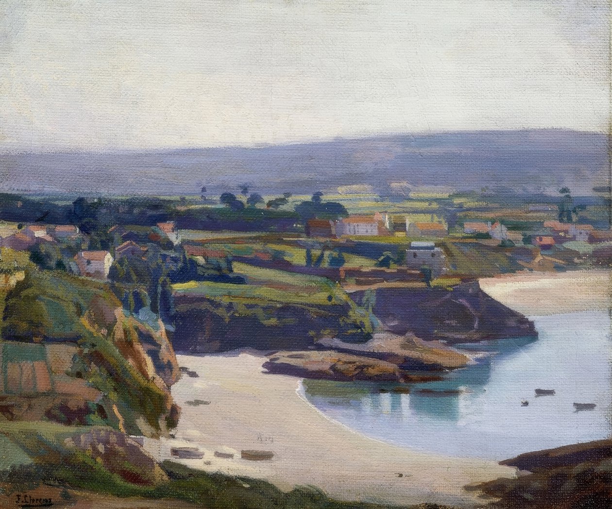 ESPIÑEIRON RANTA – 1931–50X60 CM– tekijältä Francisco Llorens Diaz