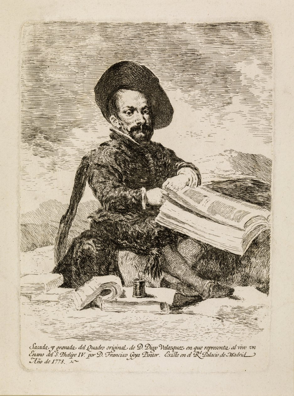 Kääpiölle [El Primo] tekijältä Francisco de Goya