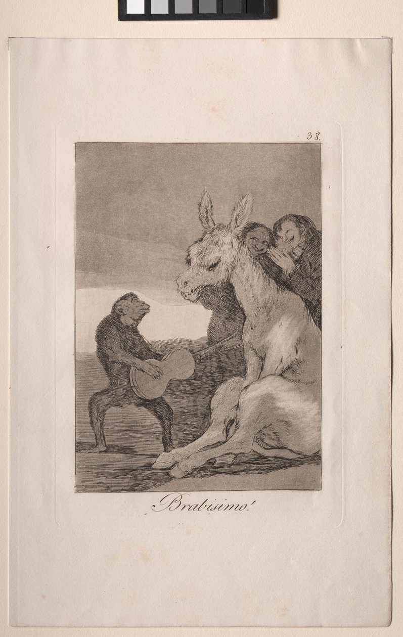 Caprices: Bravo! tekijältä Francisco de Goya