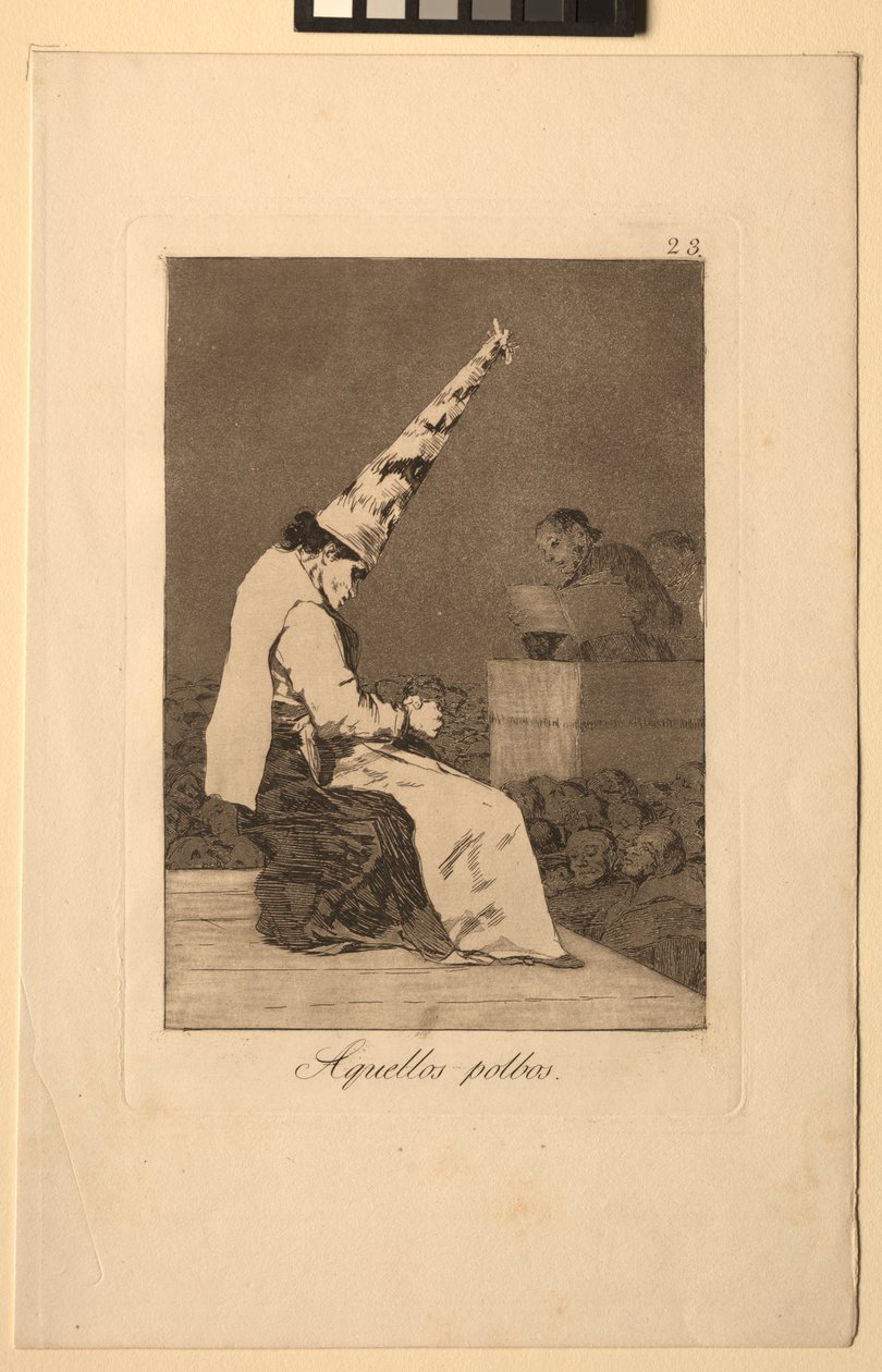 Caprichos: Ne pölypilkut. tekijältä Francisco de Goya