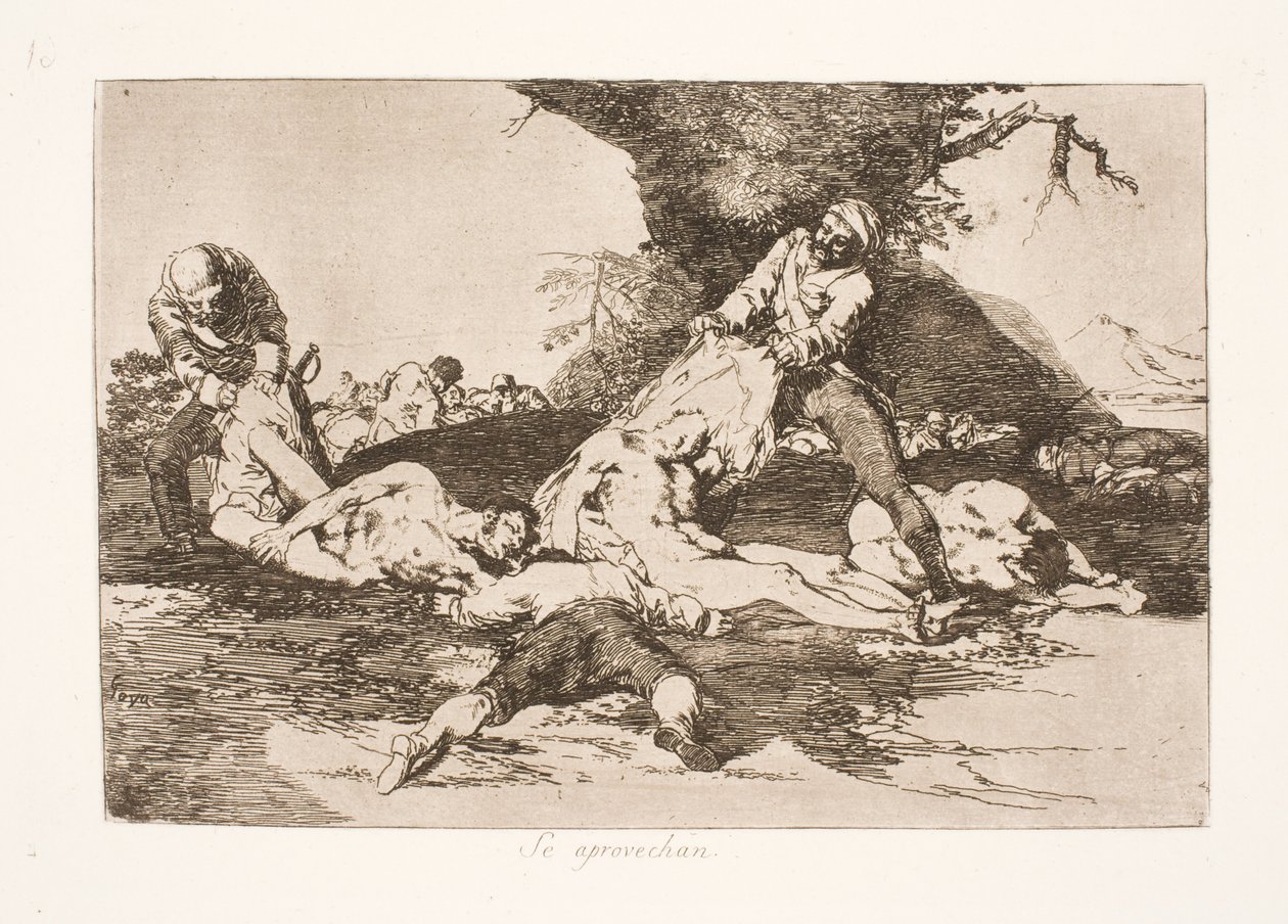 He varustavat itsensä (16) tekijältä Francisco de Goya
