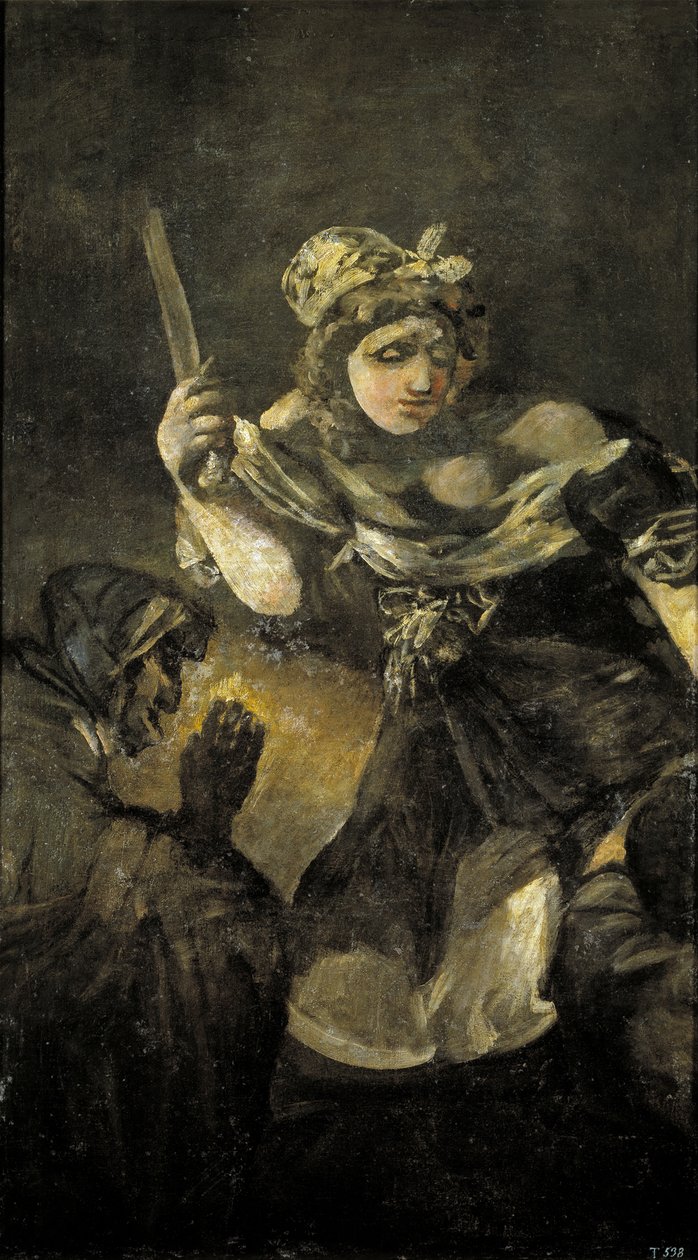 Judith ja Holofernes tekijältä Francisco de Goya