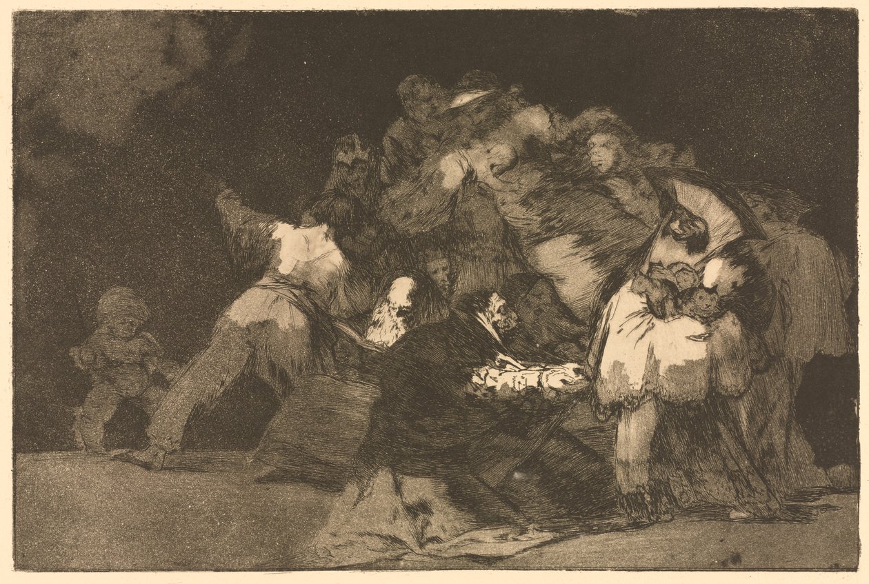 Sananlaskut: General Folly, 1864. tekijältä Francisco de Goya