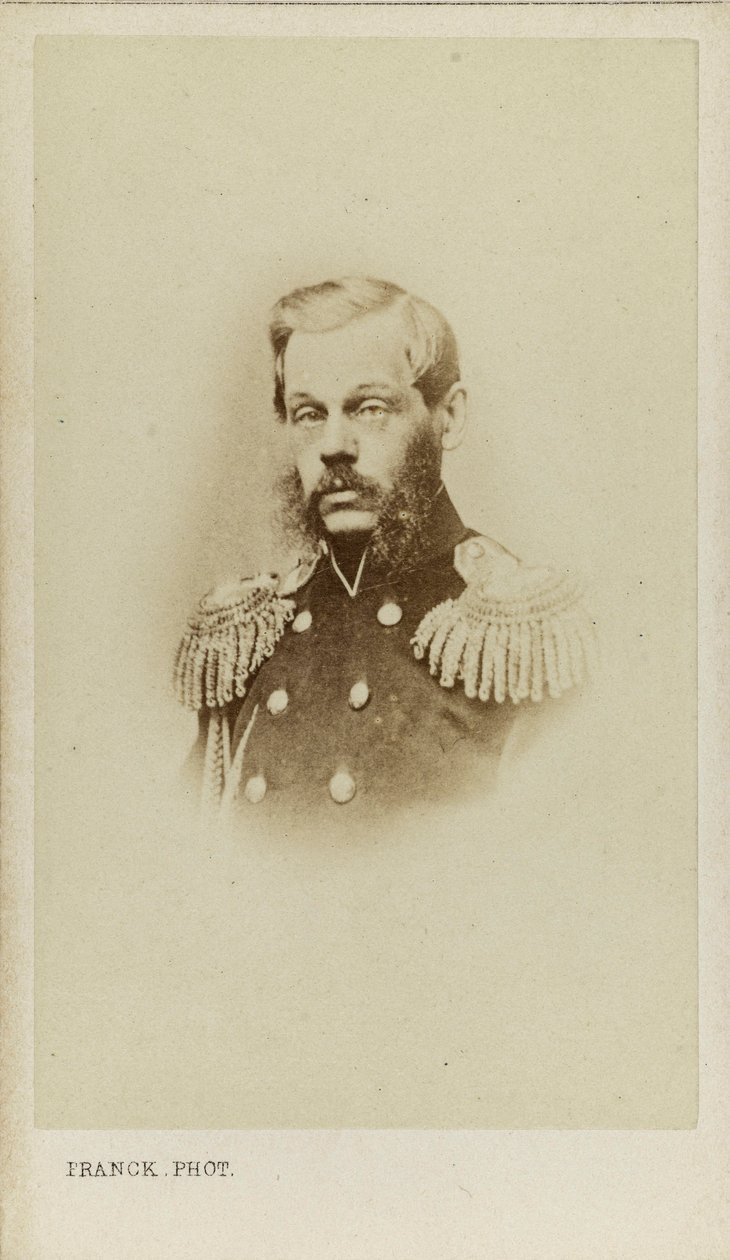 Retrat del comte Dmitry Alekseevich Miliutin 1816-1912. acabar tekijältä Franck