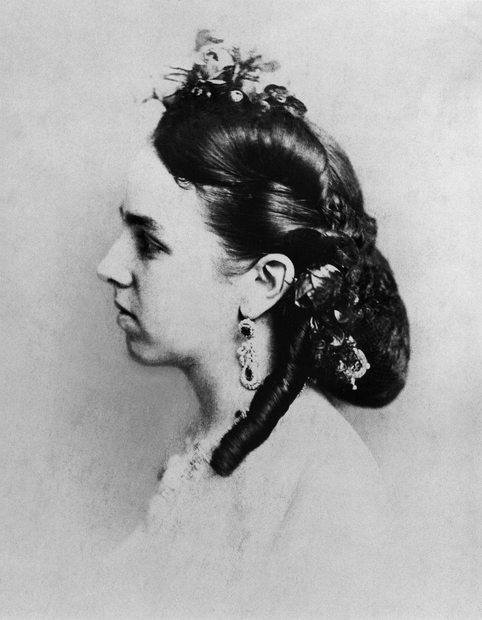 Charlotte Saxe-Cobourg-Gotha (1840-1927), Belgian prinsessa ja Meksikon keisarinna tekijältä Francois Aubert