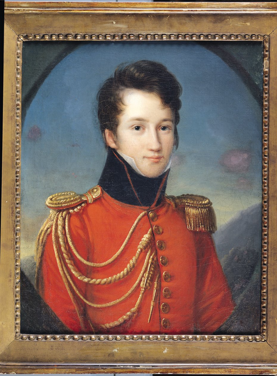 Alfred de Vignyn (1797-1863) muotokuva tekijältä Francois Josephe Kinson