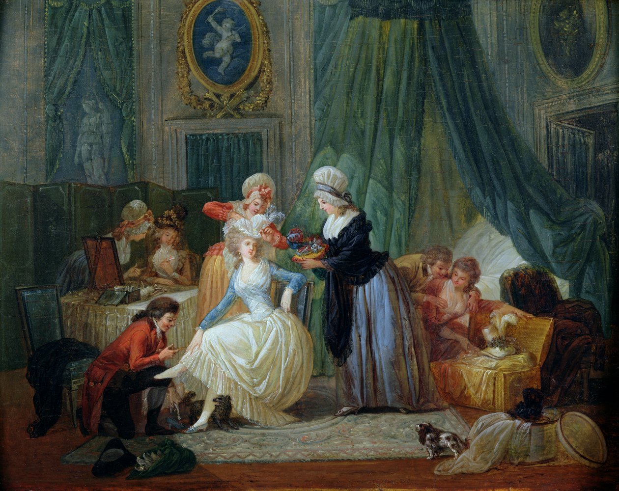Vessa tekijältä Francois Louis Joseph Watteau