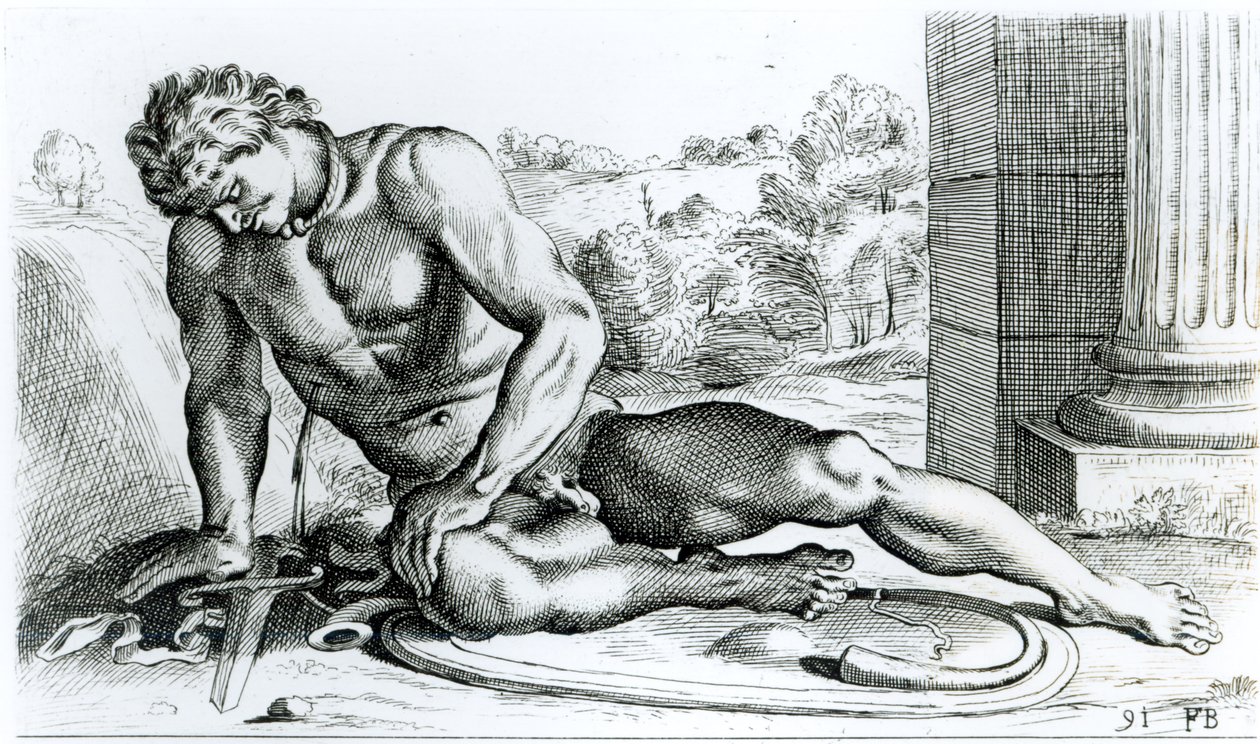 Mirmillo, n. 1653 tekijältä Francois Perrier