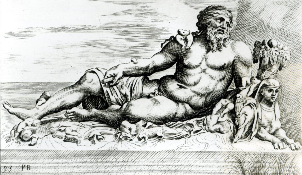 Niili, n. 1653 (katso 275581 ja 275582) tekijältä Francois Perrier