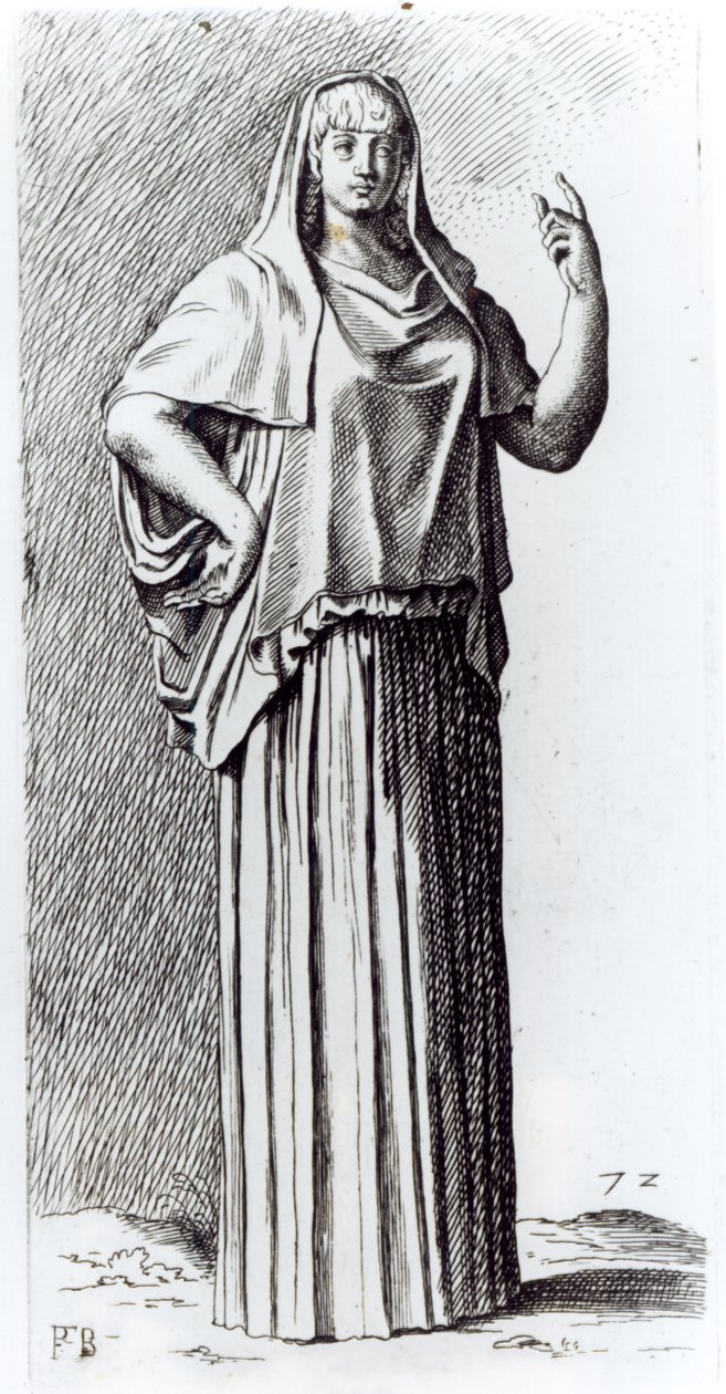 Vestaneito, noin 1653 tekijältä Francois Perrier
