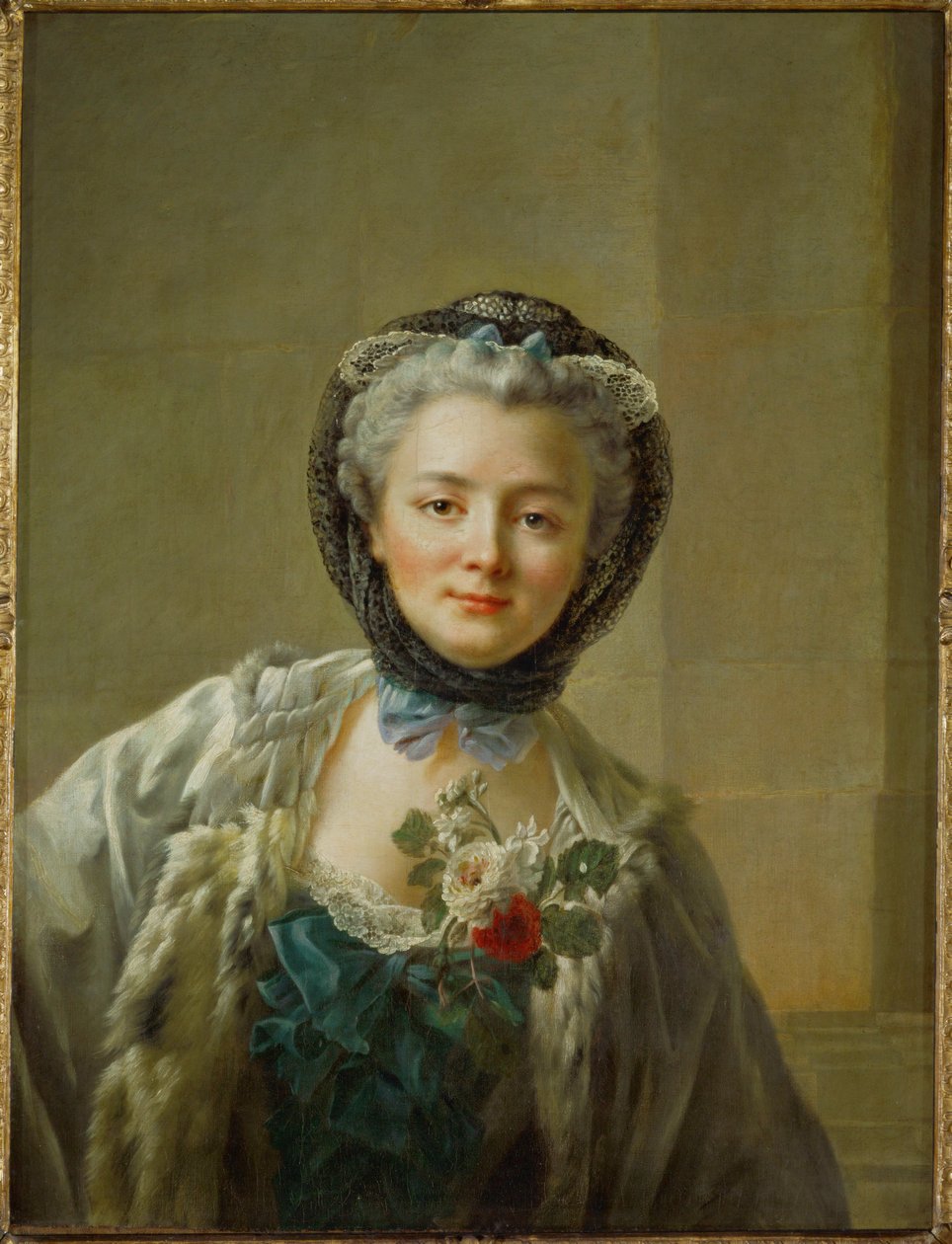 Rouva Drouais, o.s. Anne-Francoise Dore tekijältä Francois Hubert Drouais