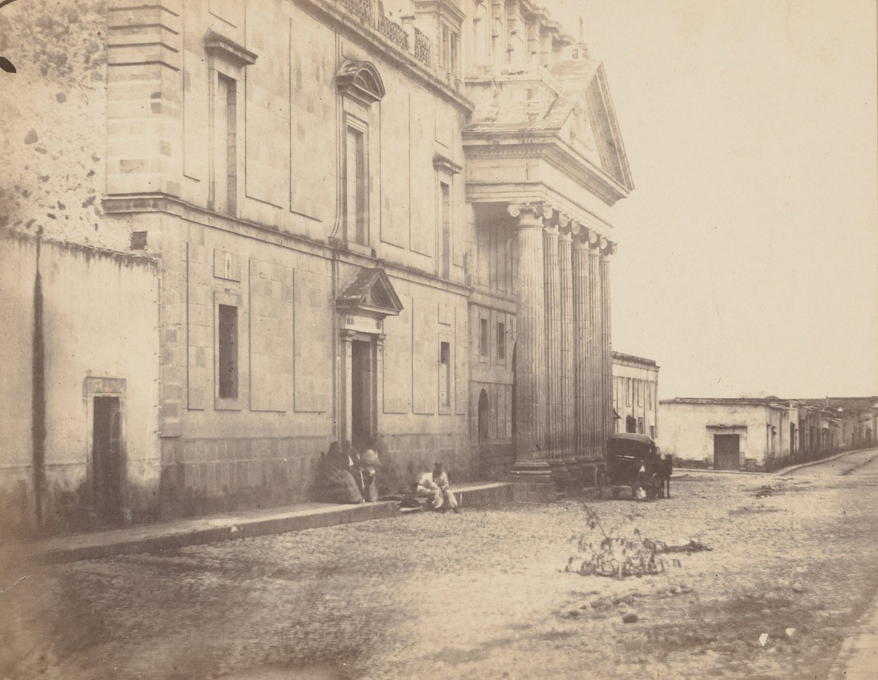 [Luostari La Cruzissa], 1867. tekijältä Francois Aubert