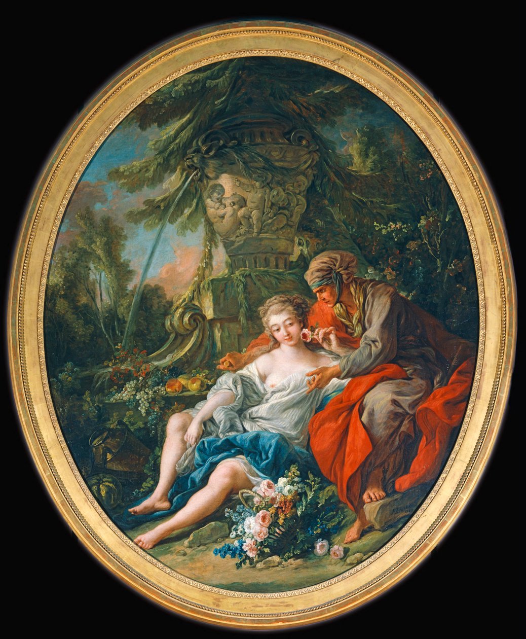 Vertumne et Pomone - Vertumnus ja Pomona ... tekijältä François Boucher