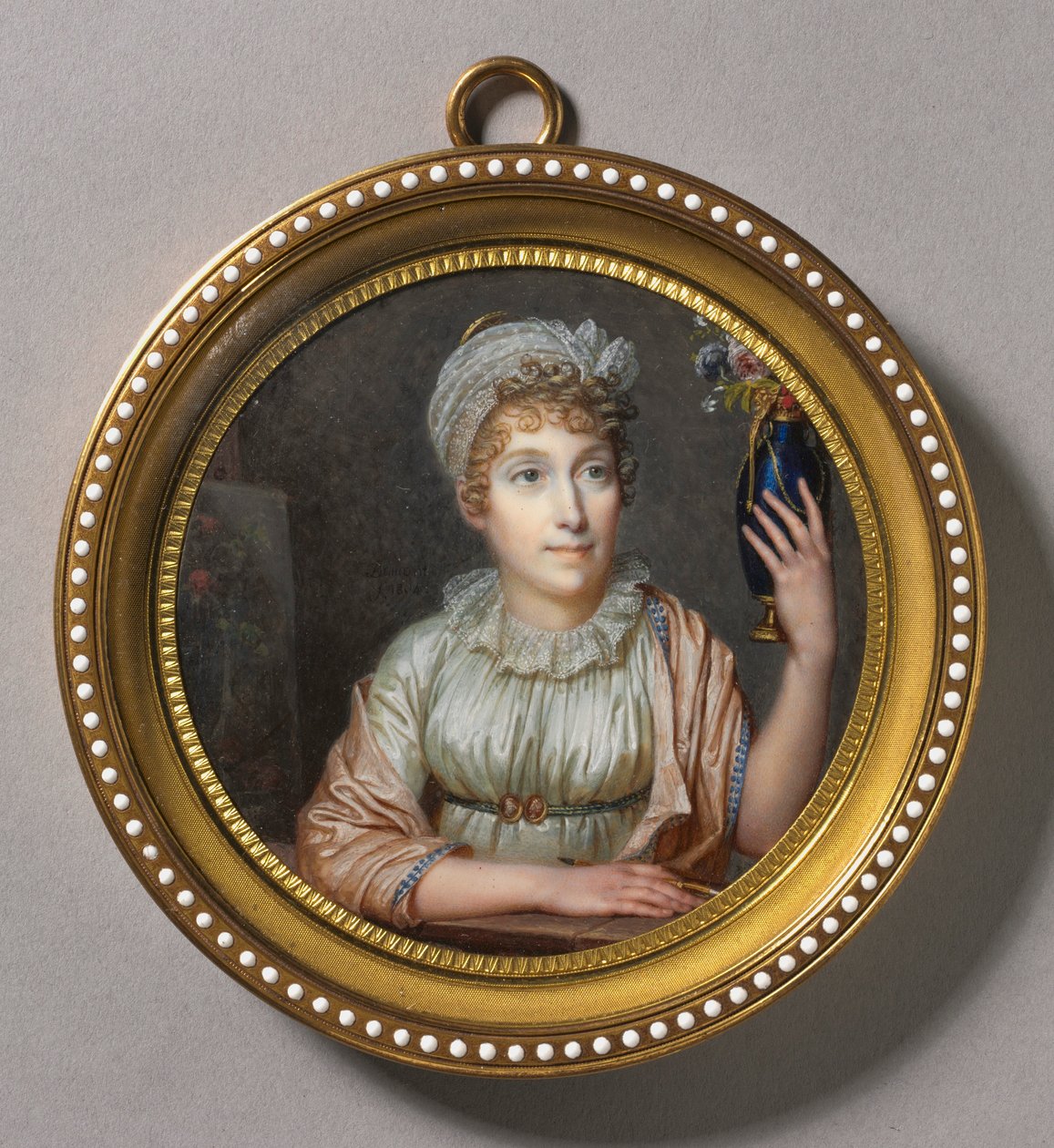Anne Vallayer-Costerin muotokuva, 1804. tekijältä Francois Dumont
