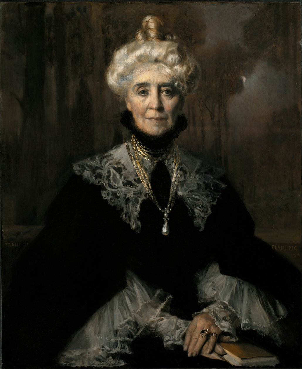 Rouva Adeline M. Noble, 1903. tekijältä Francois Flameng