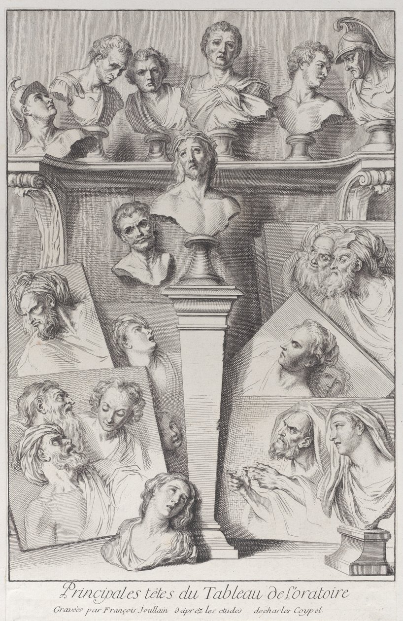 Päät Ecce Homon jälkeen, 1720-78. tekijältä Francois Joullain