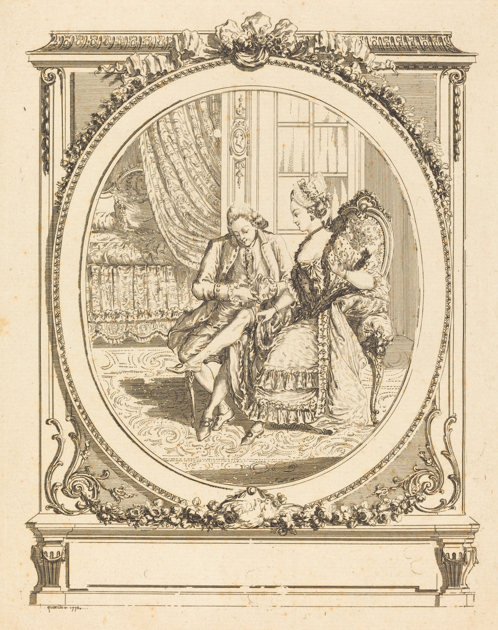 sukkanauha tekijältä Francois Marie Isidore Queverdo