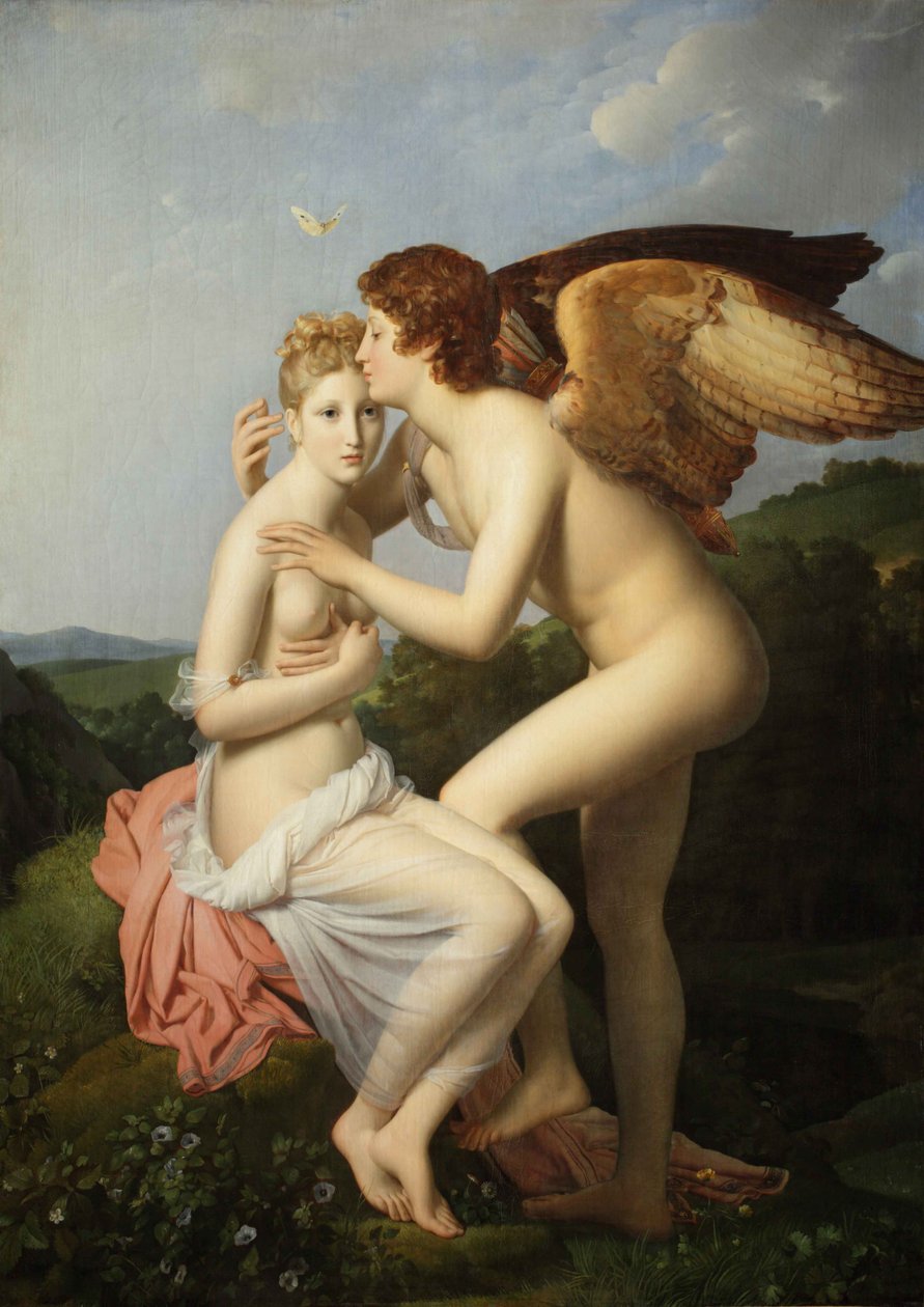 Cupid ja Psyche tekijältä Francois Pascal Simon Gerard