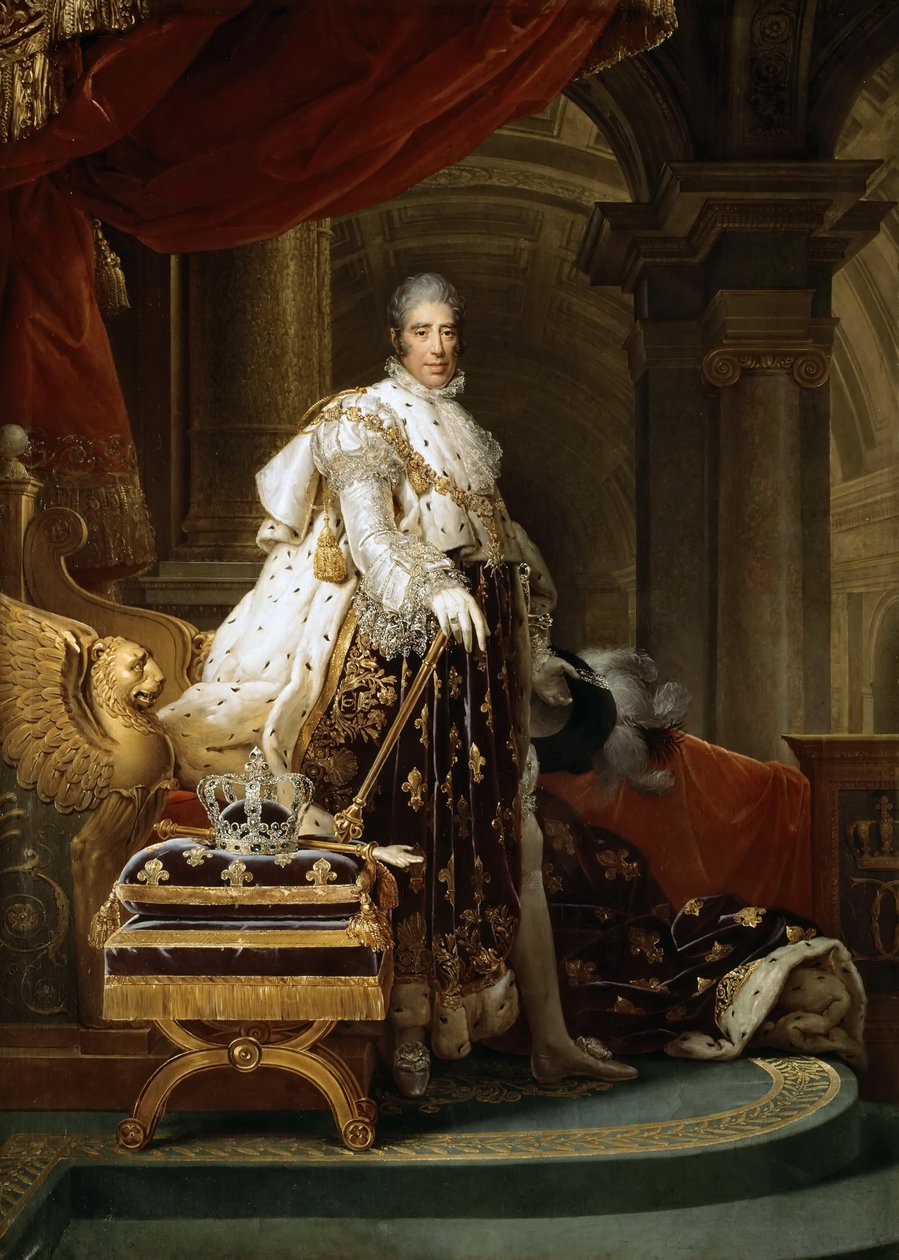 Ranskan kuningas Kaarle X tekijältä Francois Pascal Simon Gerard