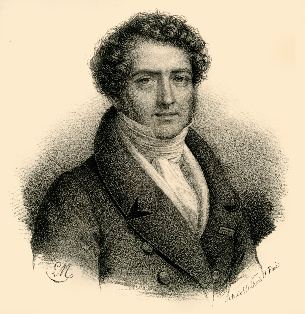 Boieldieu, 1775-1834, c1830. tekijältä Francois Seraphin Delpech