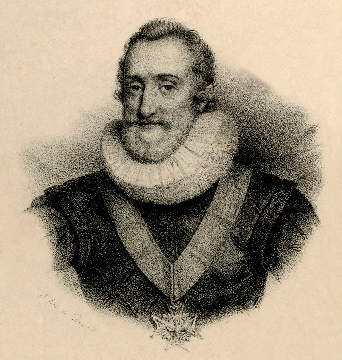 Henrik IV, 1553-1610, c1830. tekijältä Francois Seraphin Delpech