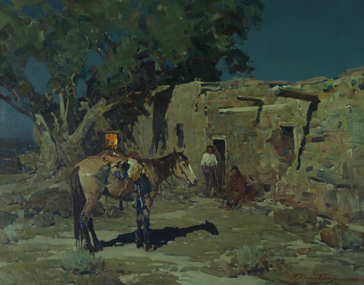 Vanhassa Isletassa, 1935 tekijältä Frank Tenney Johnson