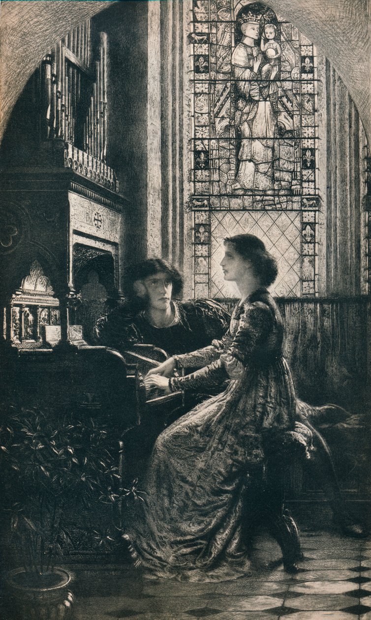 Harmony, 1877, 1912 tekijältä Frank Dicksee