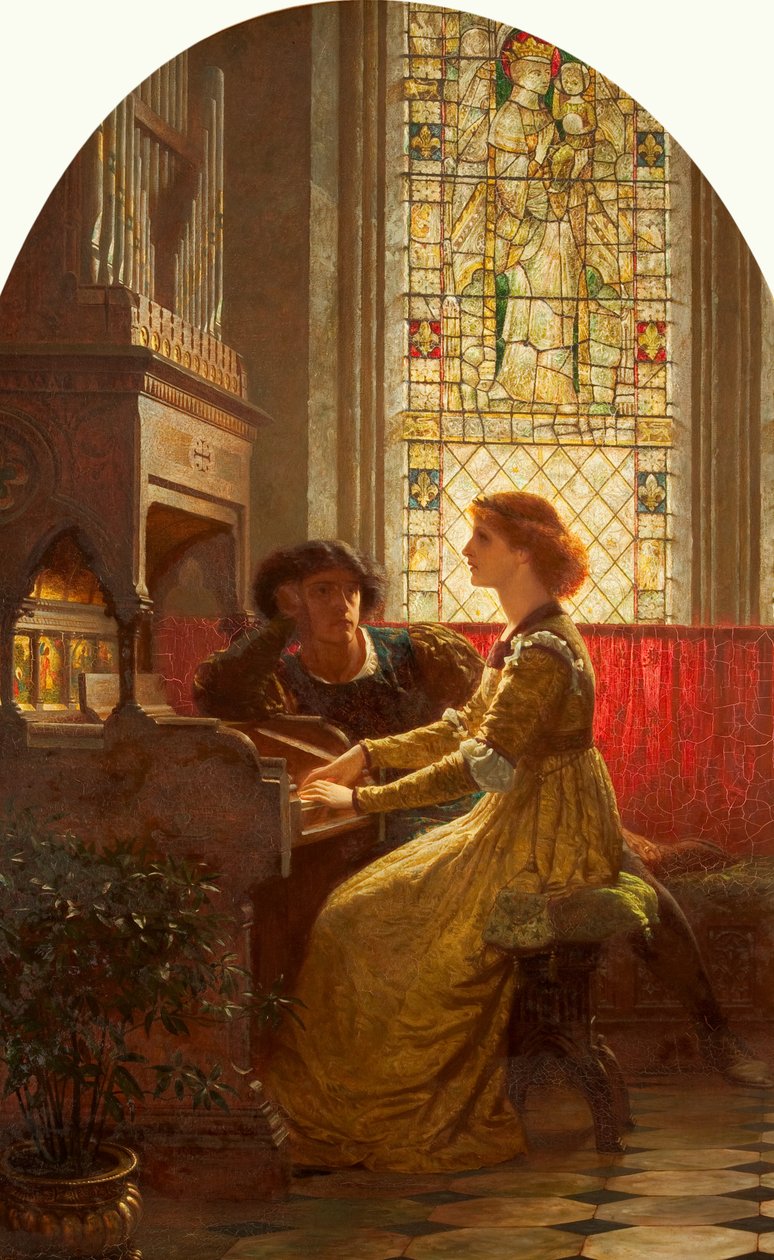 Harmony, 1879 tekijältä Frank Dicksee
