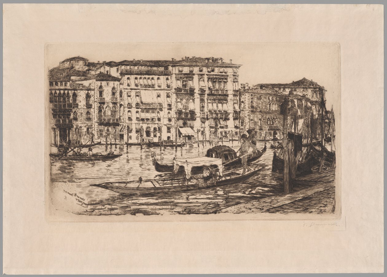 Grand Canal, Venetsia tekijältä Frank Duveneck