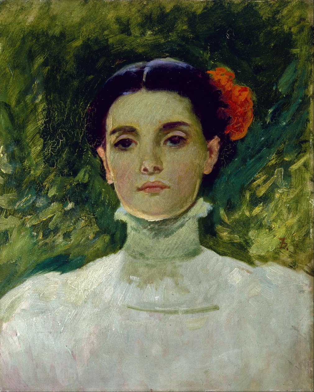 Maggie Wilsonin muotokuva tekijältä Frank Duveneck