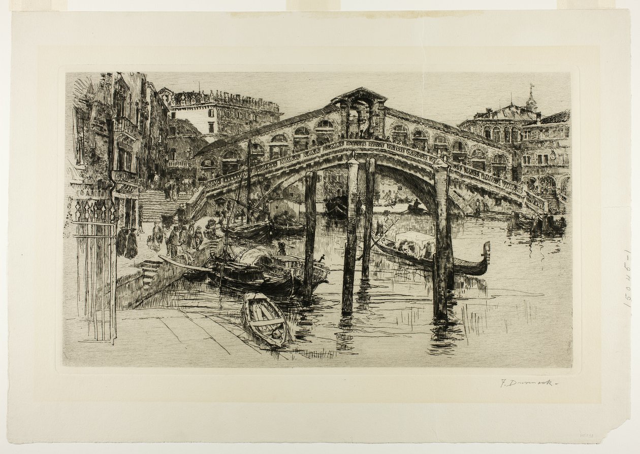 Rialto, Venetsia tekijältä Frank Duveneck