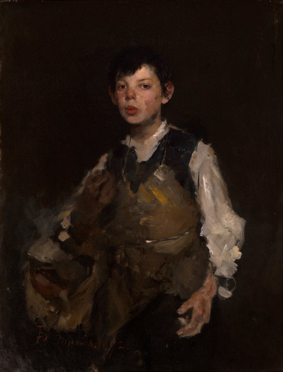 Viheltävä poika tekijältä Frank Duveneck