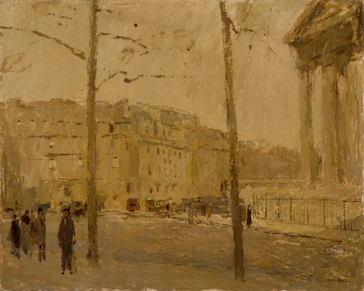 La Madeleine at Dawn, n.d. tekijältä Frank Edwin Scott