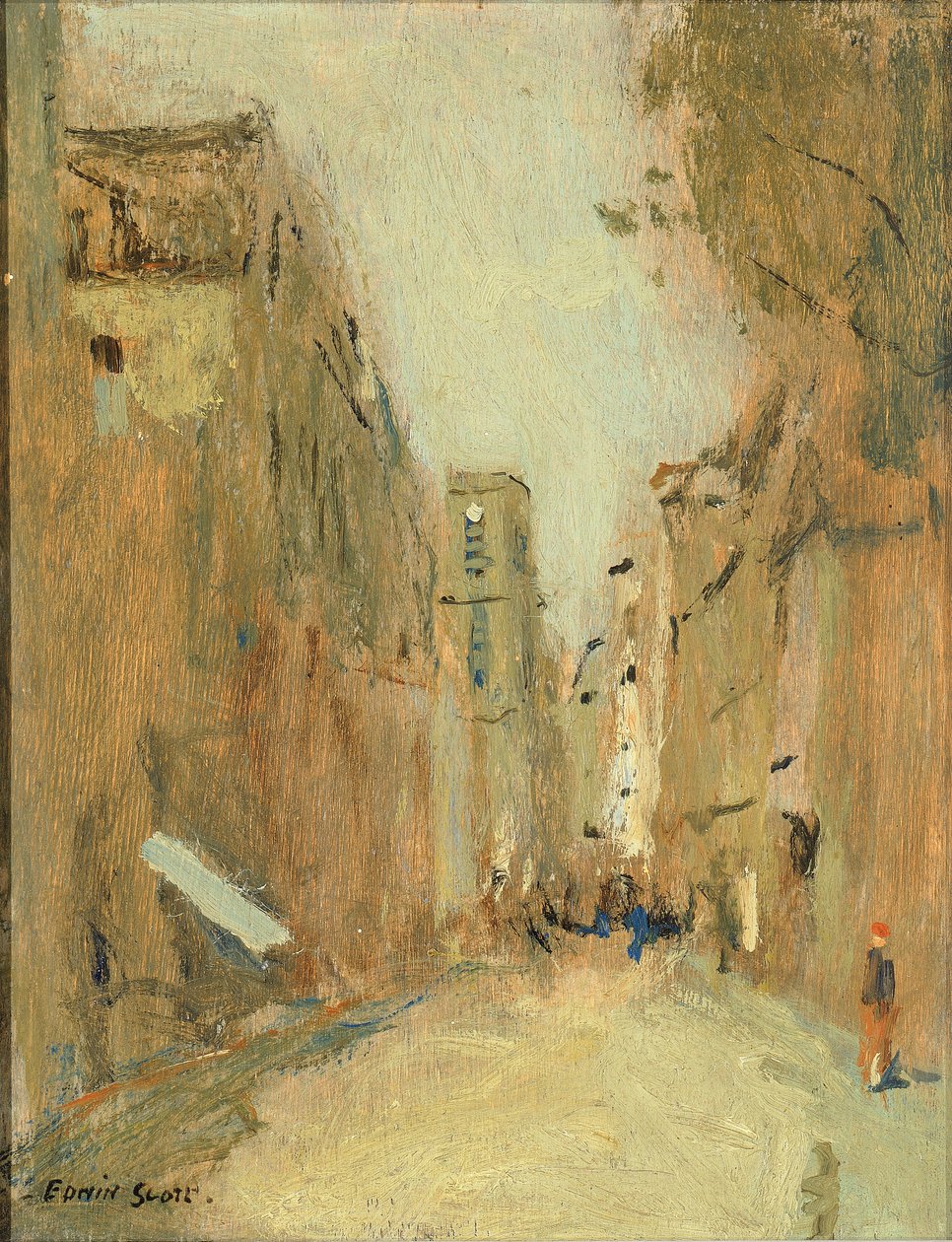 Rue Saint Jacques, Pariisi, n.d. tekijältä Frank Edwin Scott