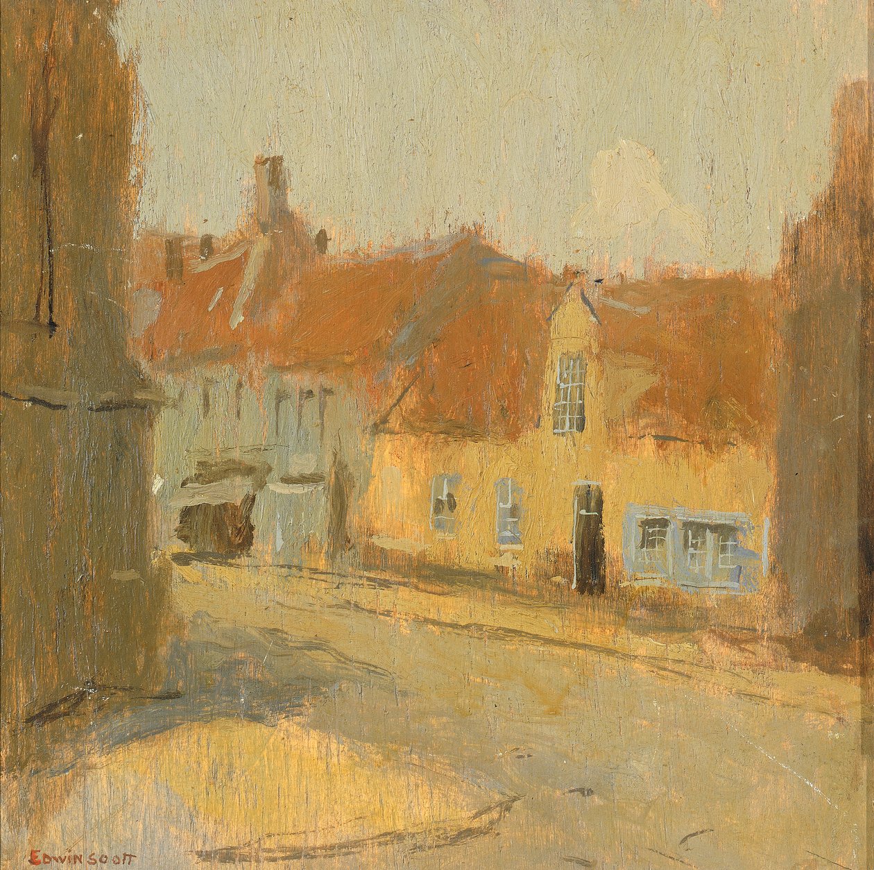 Village Street, n.d. tekijältä Frank Edwin Scott