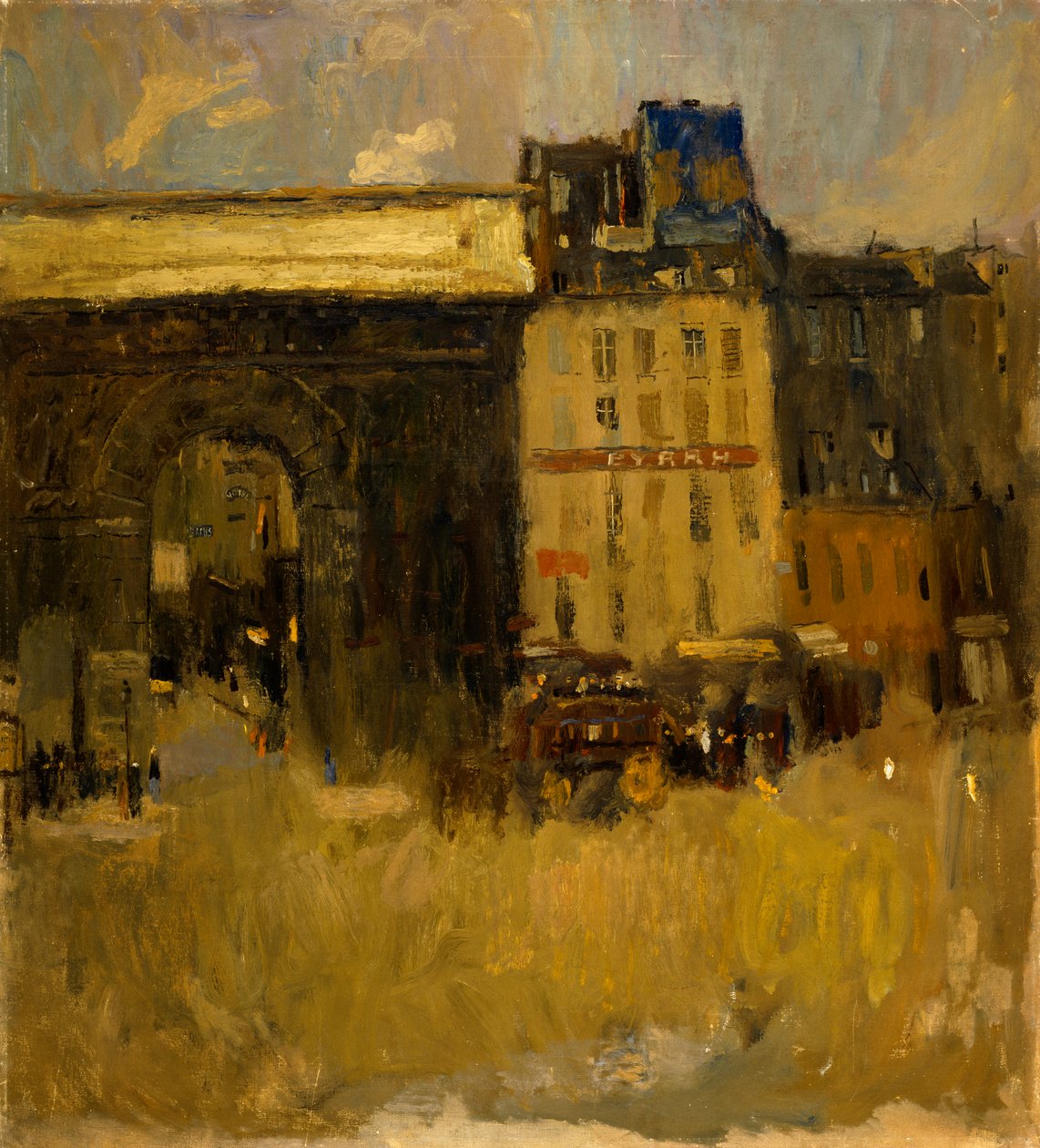 Old Houses Paris, n.d. tekijältä Frank Edwin Scott