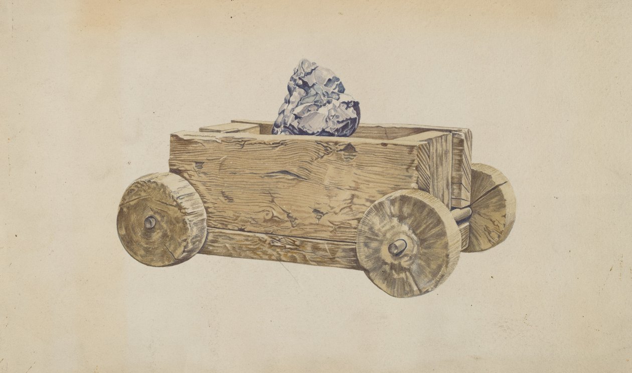 Kaivoskärry, n. 1937. tekijältä Frank Eiseman