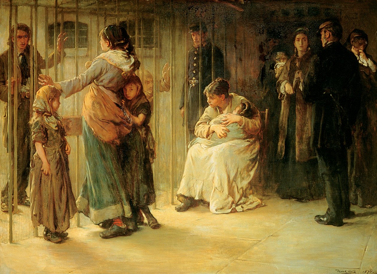 Newgate: Newgate Newgate: Committed for Trial, 1878 tekijältä Frank Holl