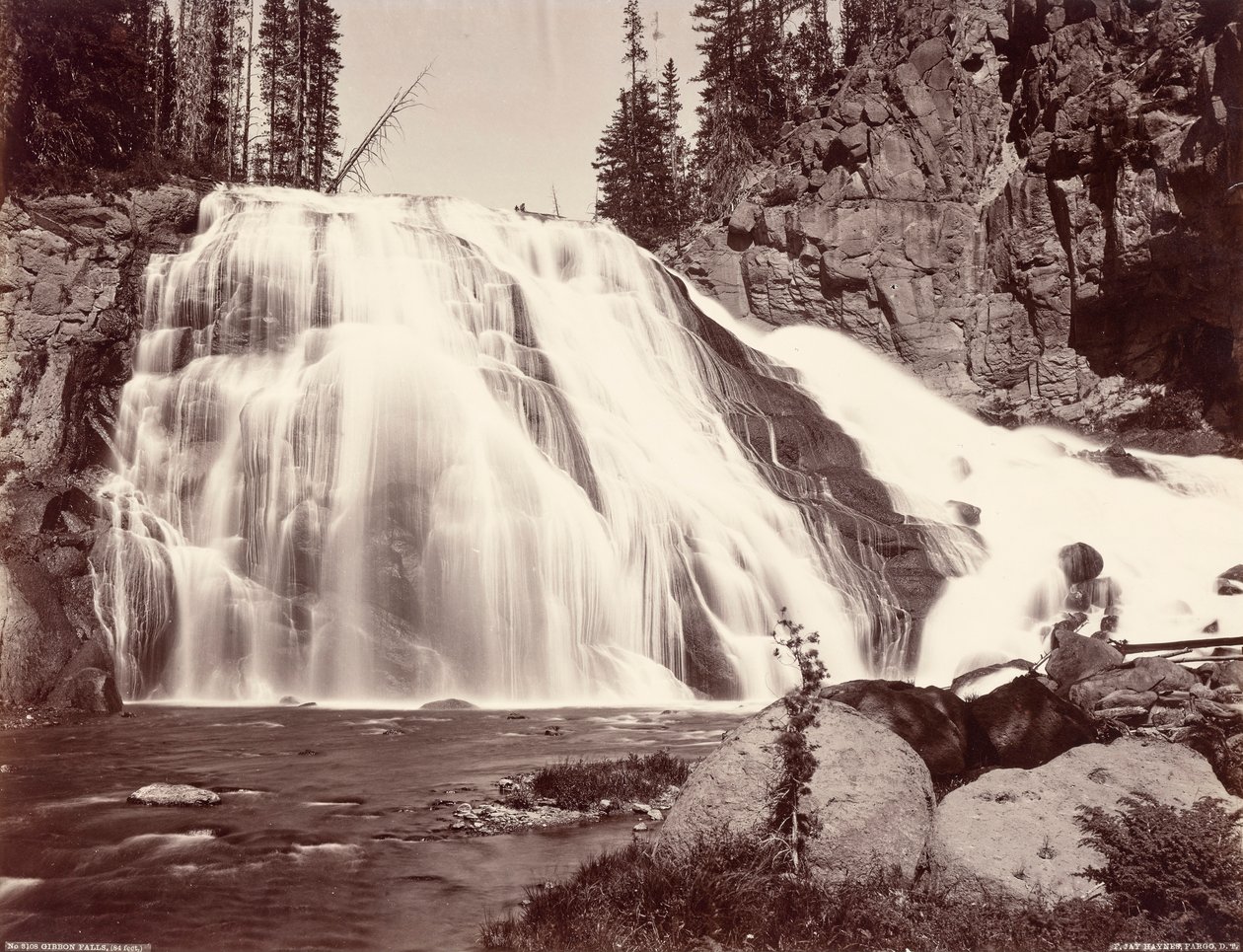 Gibbon Falls finlandès tekijältä Frank Jay Haynes