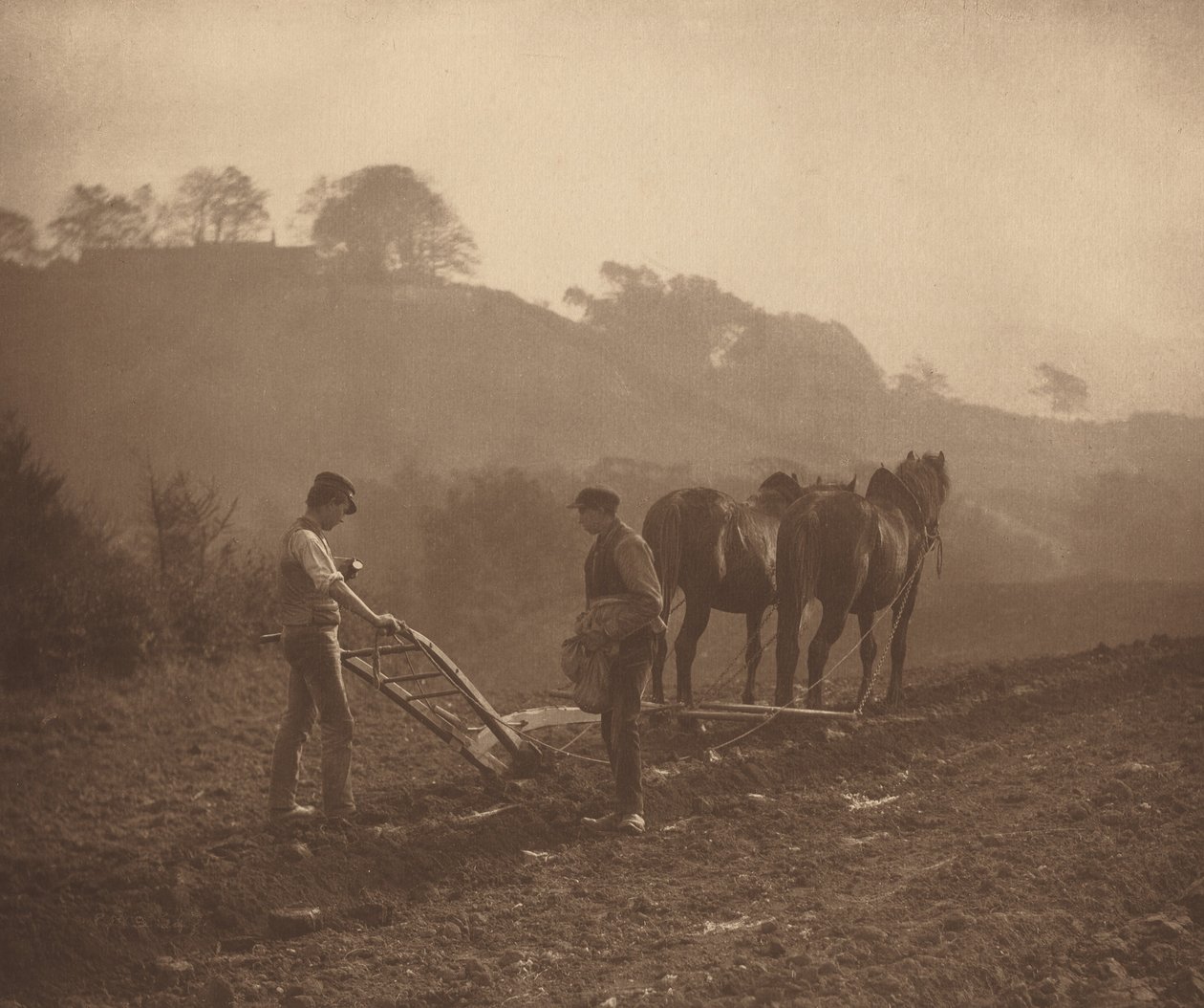Illallinen, c. 1890. tekijältä Frank Meadow. Sutcliffe