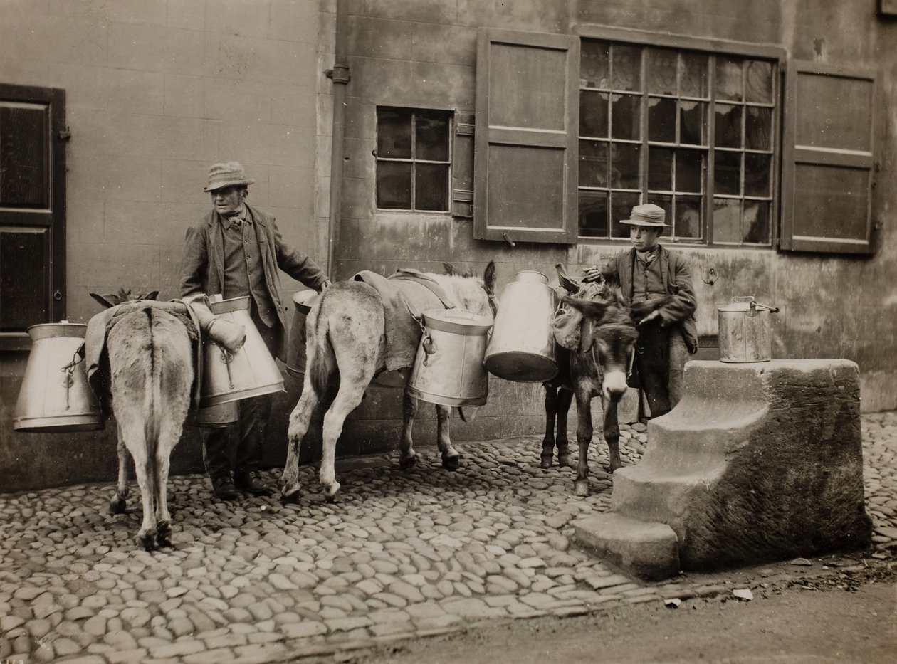 Maitoaasit, c. 1890. tekijältä Frank Meadow Sutcliffe