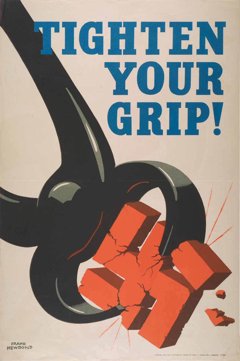 Kiristä otetta! , c. 1942. tekijältä Frank Newbould