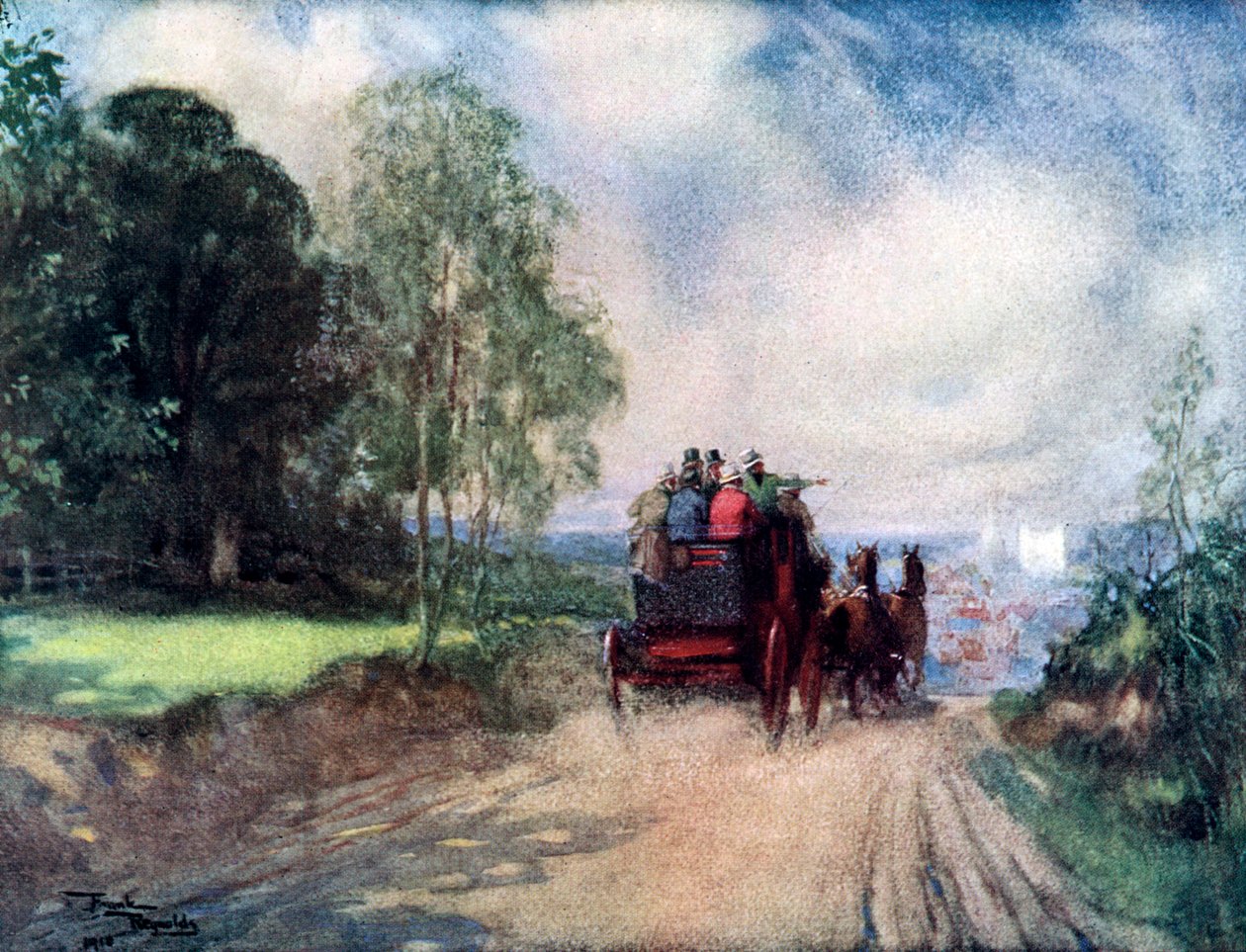 "On the Rochester Coach", 1920 tekijältä Frank Reynolds