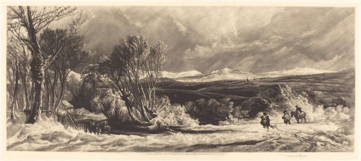 Lumipyörre, 1904. tekijältä Frank Short