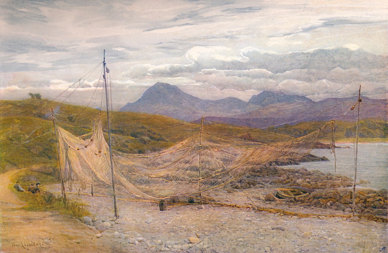 Lohiverkot, Gairloch, Ross-Shire, 1860-1906, 1906. tekijältä Frank Walton