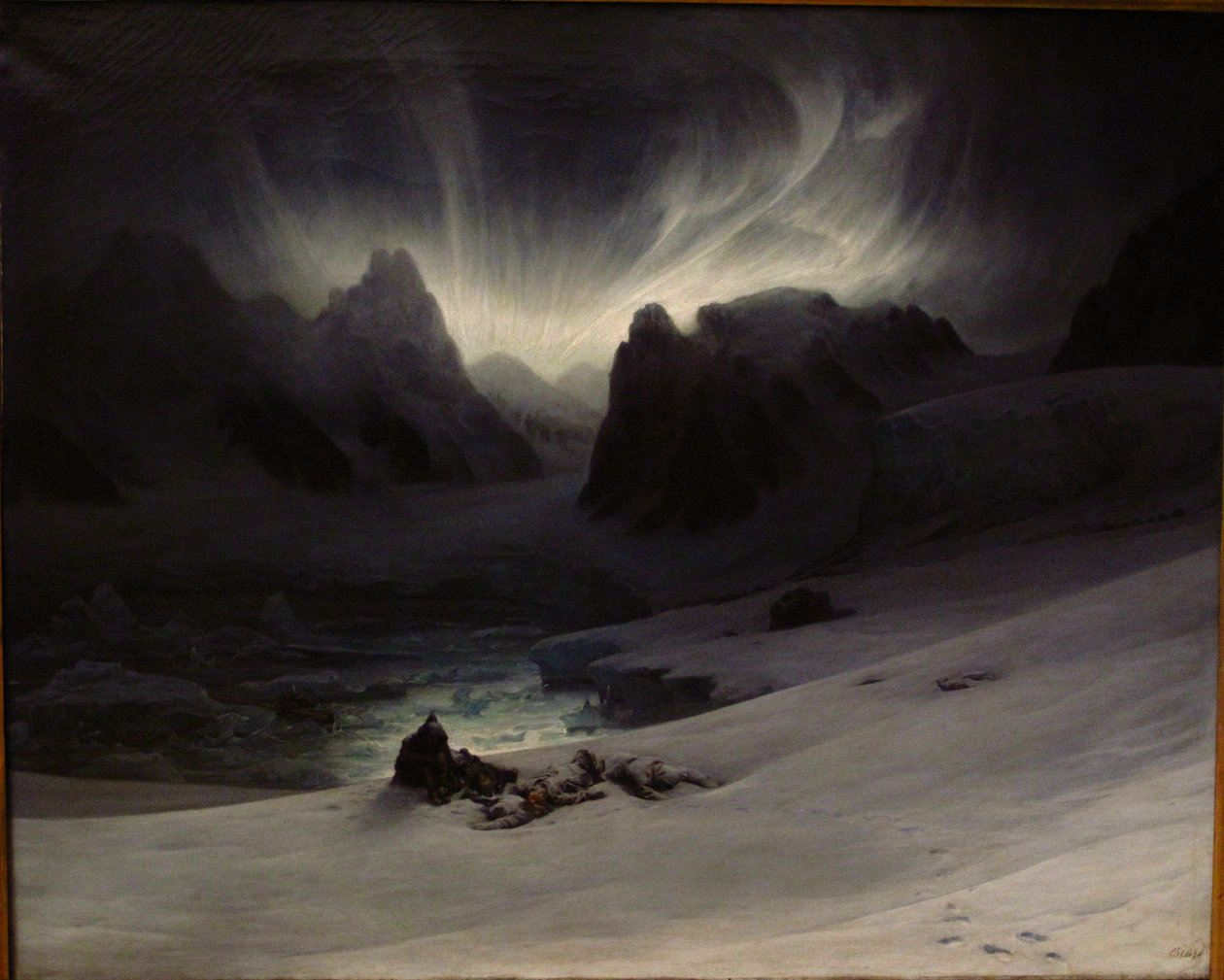 Magdalenefjorden tekijältä François Auguste Biard