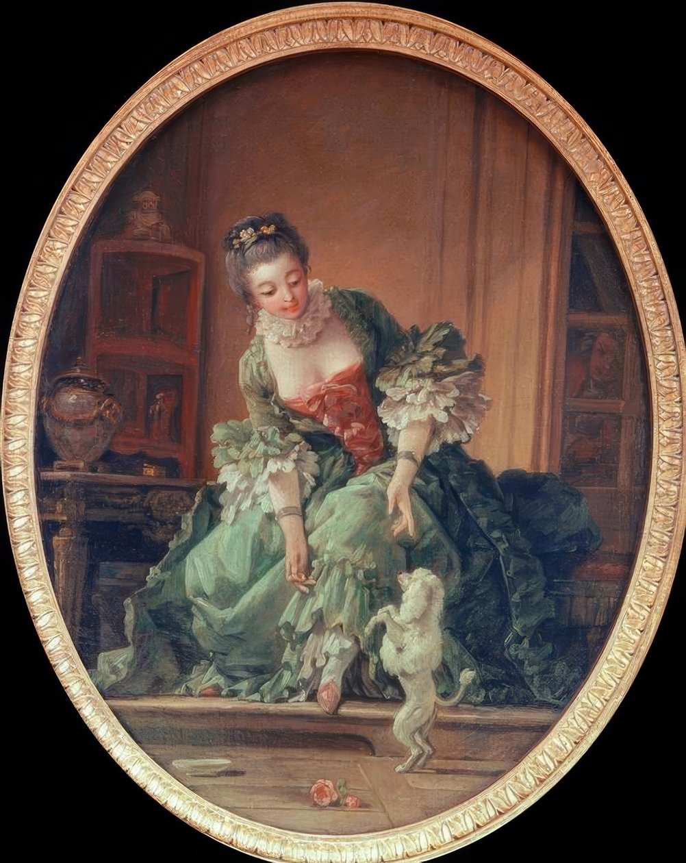 Das gelehrige Hündchen tekijältä François Boucher