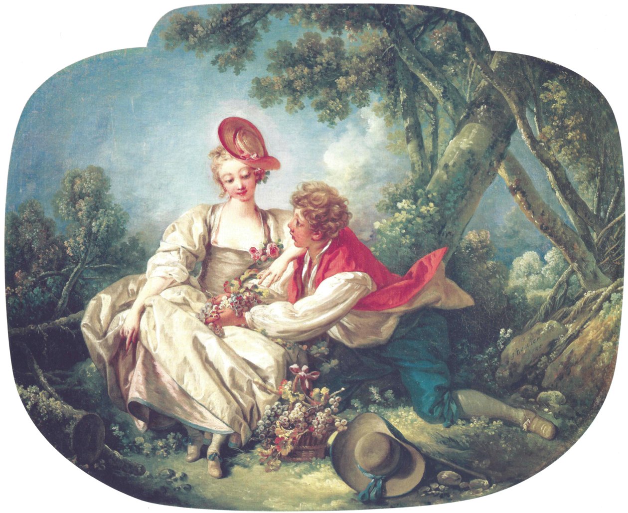 Die vier Jahreszeiten: Herbst tekijältä François Boucher