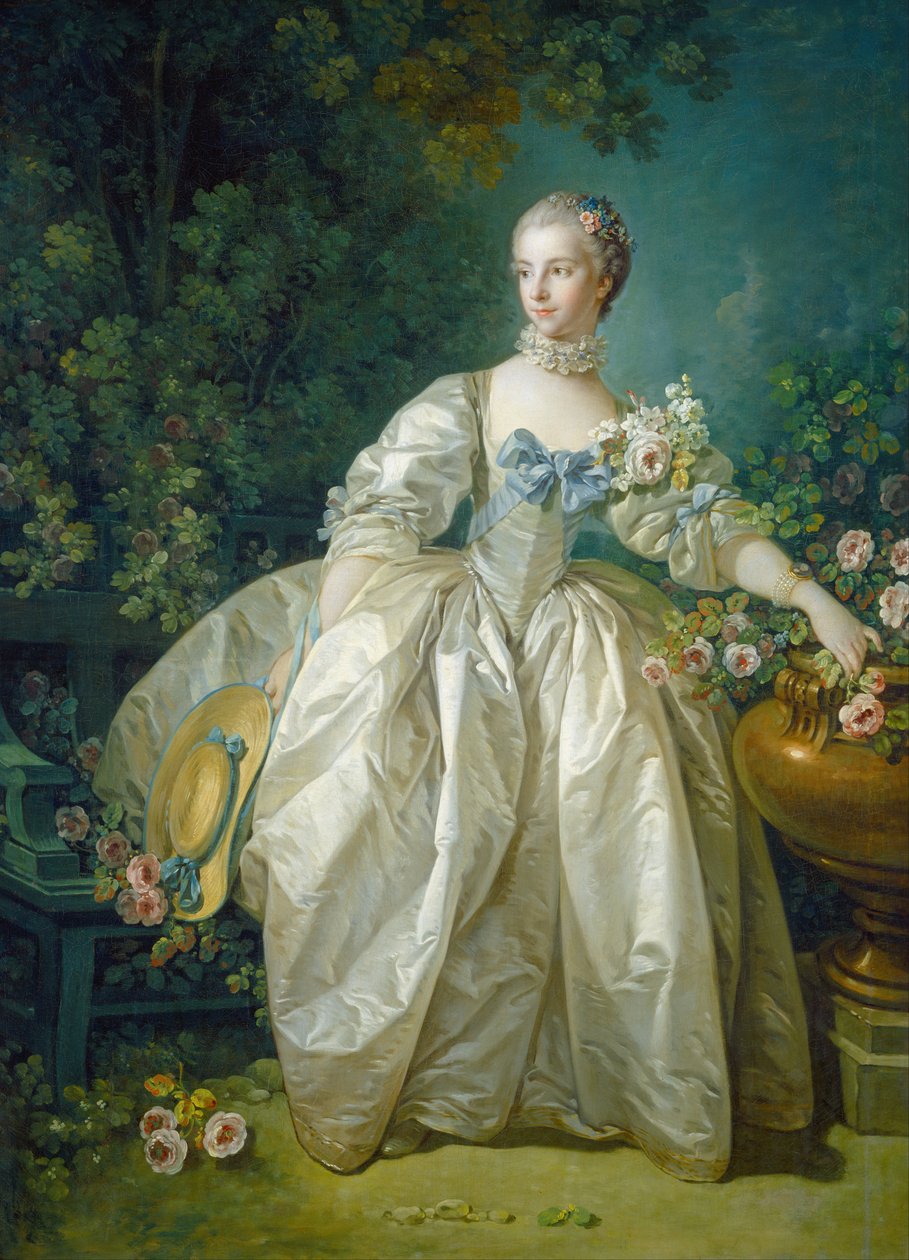 Rouva Bergeret tekijältä François Boucher